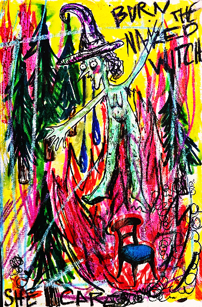 BURN THE NAKED WITCH