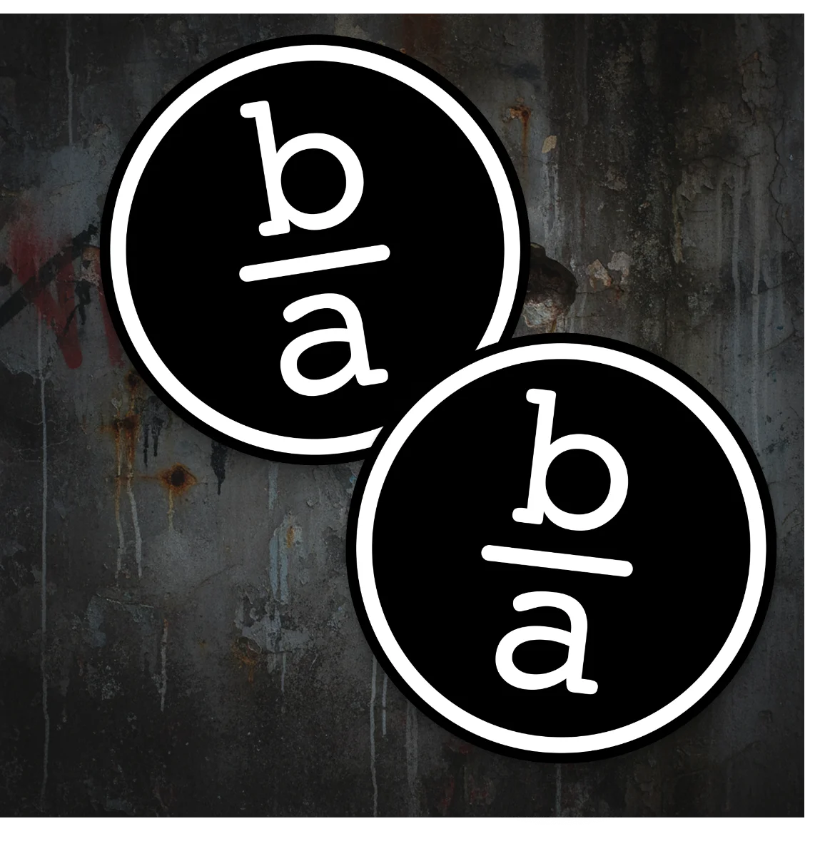 B|A sticker